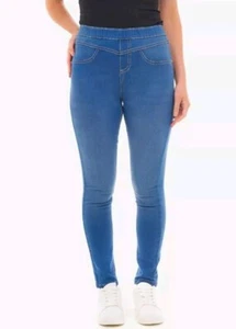 M17 Damen Jeans Jeggings Sculpt Pull On Skinny - Acid Blue - 8uk (UVP 17,95€!!) - Bild 1 von 5