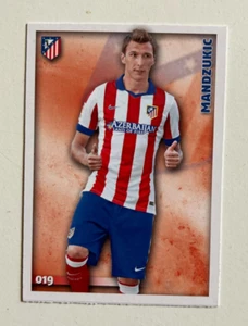 Mario MANDZUKIC Atletico Madrid Mundicromo Quiz Game Liga 2014 2015 N 0109 - Picture 1 of 2