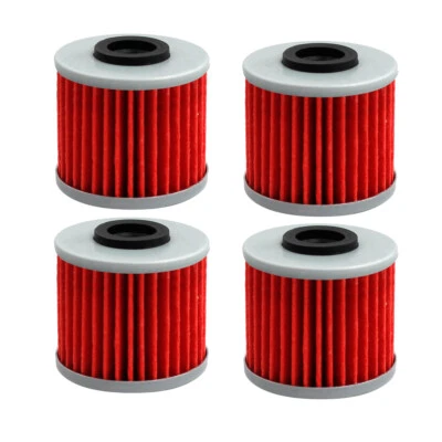 Filtros de óleo 4X para Honda NC700X DCT CTX700N CRF1000D GL1800 NC750 Pioneer 1000 - Imagem 1 de 4