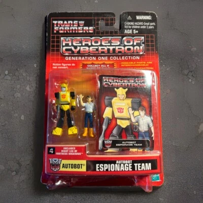 Transformers Heroes of Cybertron Autobot Espionage Team G1 Collection New Sealed - Image 1 of 4