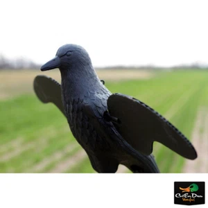 MOJO MOTORIZED CROW RAVEN SPINNING WING DECOY WITH MAGNETIC WINGS - Picture 1 of 3