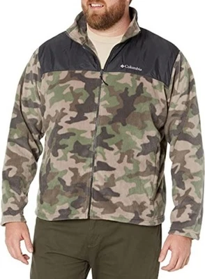 Columbia Mens Camo Bugaboo II Fleece Interchange Jacket Delta WS1273-257 Size 6X - Image 1 of 4