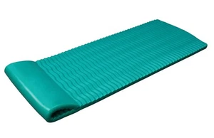 USEDOPEN BOX Drift + Escape Luxury TEAL Pool Mat Lounge 70inch L x 25inch W x 1. - Picture 1 of 1