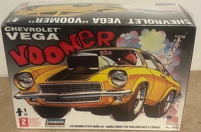 Lindberg 1971-73 Chevy Vega Voomer 1/20 Beginner Static Model Kit 2009 SEALED - Image 1 of 4