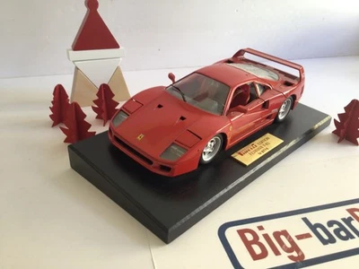 🔥Lot vintage🚗 BBURAGO PIRELLI EDITION FERRARI F40 NR. 0280  1/18🔥✨RARA ✨ - Immagine 1 di 4