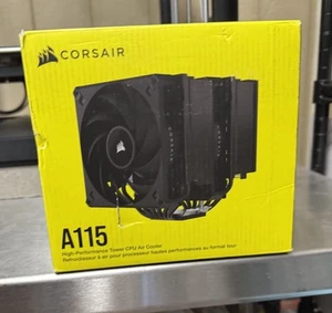 CORSAIR A115 High-Performance Tower CPU Air Cooler LGA 1700 and AM5 brackets Co - Afbeelding 1 van 1