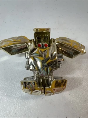 GoBots Rock Lords Nuggit 1985 - Tonka Bandai - Figura de robot dorado pepita - De colección Foto 1 de 4
