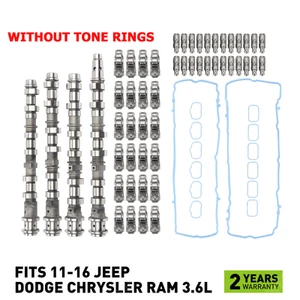Árbol de levas izquierdo derecho y elevadores basculantes para Jeep Dodge Chrysler Ram 11-16 3,6 L - Imagen 1 de 10