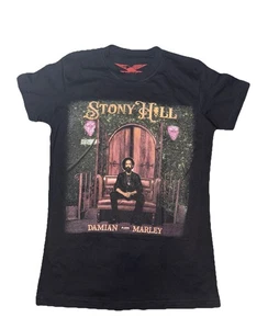 Stony Hill Damian Marley Jr 2017 Concert Tour Merch - T-Shirt Womens Size Small - Picture 1 of 5