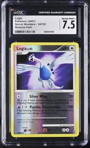 CGC 7.5 Lugia 2007 Secret Wonders 14/132 Reverse Holo Pokemon Card psa - Picture 1 of 2