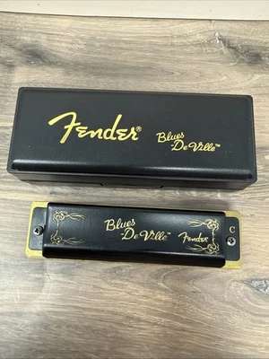 Гармоника Fender Blues DeVille с 10 отверстиями тональность C с чехлом. - Изображение 1 из 2