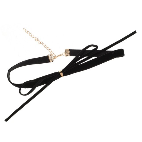 VETEMENTS Collana girocollo elegante con fiocco da donna catena collo regolabile