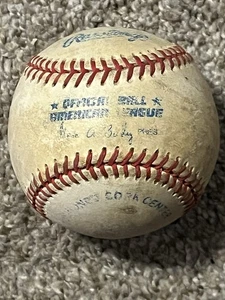 Rawlings Official American League Baseball Vintage Mlb - Picture 1 of 5
