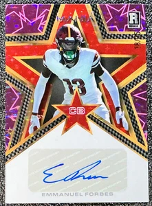 Comodín Emmanuel Forbes 2023 #AMS-A Auto Mania Purple Star/25 (RC, AU) - Imagen 1 de 2