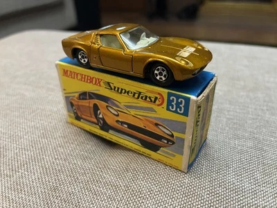 Matchbox Superfast #33 Lamborghini Muira - Image 1 of 4
