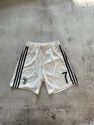 Pantalones cortos de fútbol Adidas FC Juventus Home 2018/2019 Soocer #7 Ronaldo CF3502 Talla S Foto 1 de 4
