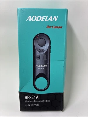 Aodelan For Canon BR-E1A Wireless Remote Control Still Photos And Movies AF Zoom - Image 1 of 2