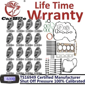 Engine Rebuild Valve Rocker Arms Lifters Head Gasket Bolt Fit Chevy Equinox 2.4L - Picture 1 of 23