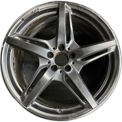 Rear AMG Mercedes-benz Black GT OEM Wheel 20” 190 2016-2021 Factory 85473B - Image 1 of 4