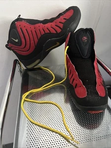 Vintage 2007 NIKE AIR BAKIN BLACK RED Men’s Size 13 No Box ,One Pair Of Laces - Bild 1 von 10