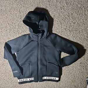 UA Under Armour Hoodie mit Wasserfallausschnitt und durchgehendem Reißverschluss Damen Medium - Bild 1 von 13