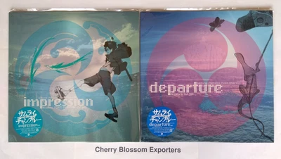 Samurai Champloo Music Record Nujabes Departure impression 12 Vinyl LTD 2LP Set - Image 1 of 4