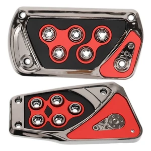 1 Pair Car Brake Pedal Clutch Brake Pad Accelerator Foot Pedal Car Pedal - Picture 1 of 12