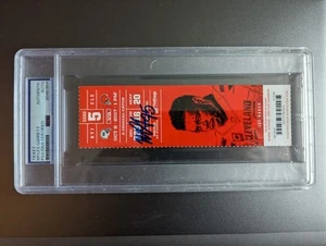 2017 Myles Garrett NFL Debut Ticket Browns Jets 10/8/17 Signed Auto - Picture 1 of 2