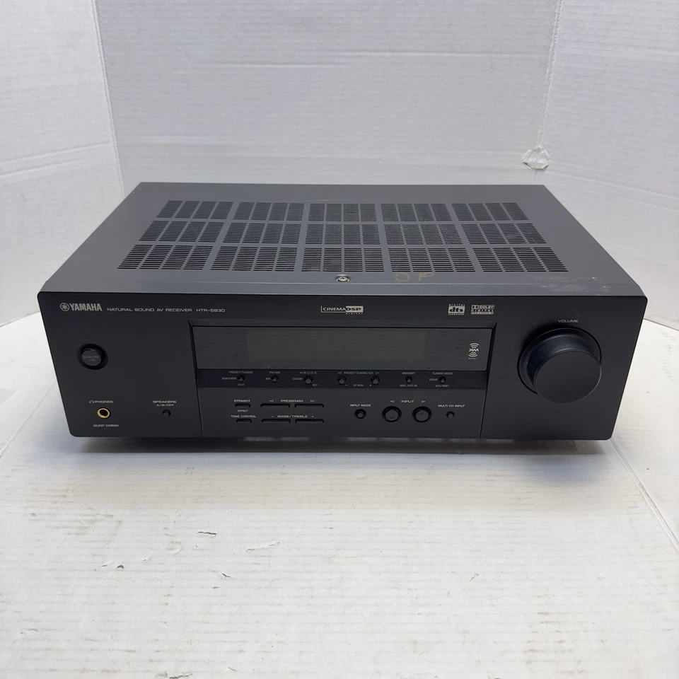 Yamaha HTR-5930 5.1 Dolby Digital Pro Logic II DTS A/V Surround Sound Receiver - Image 1 of 4
