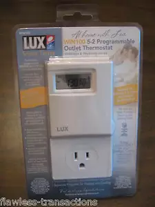 Thermostat chauffage refroidissement programmable 15a 120v sortie Energy Star - Photo 1/3