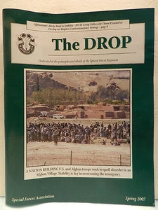 "GREEN BERET" THE DROP MAGAZINE, SPRING 2007 ISSUE, SPECIAL FORCES ASSOCIATION - Picture 1 of 1