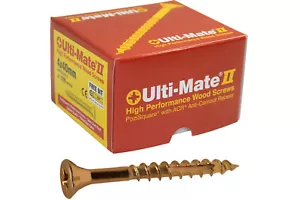 Tornillos de madera autoperforados Ultimate 5 x 100 mm Z&Y caja 100 Ulti-Mate M5x100 mm - Imagen 1 de 3