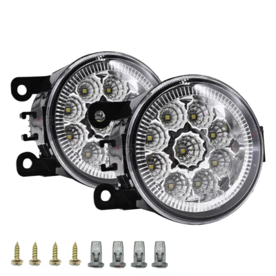 Pair Bumper LED Fog Lights Driving Lamps For Lincoln Navigator 2007-2015 - Image 1 of 4