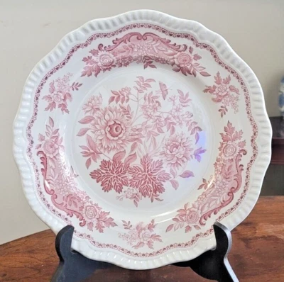 SPODE ARCHIVE COLLECTION REGENCY SERIES JASMINE PLATE MADE IN ENGLAND ~ 11” - Image 1 of 3
