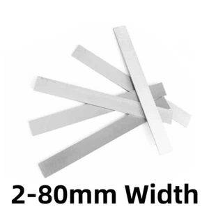 HRC 60-62 HSS High Speed Steel Flat Bar 200mm Length,2mm Thickness,2-80mm Width - Picture 1 of 22