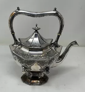 Reed & Barton Ornate Vintage Tilting Tea Pot. Silver Plated. N3690 - Picture 1 of 6