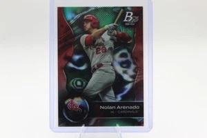 2023 Bowman Platinum - Nolan Arenado #11 Green /99 - Bild 1 von 2