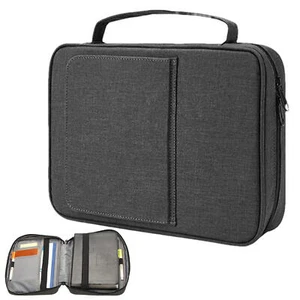 Large Bible Cover Bible Case with Book Stand Waterproof 11.02*8.66*2.36inch - Picture 1 of 9