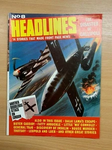 HEADLINES MAGAZINE #8 (APRIL 1972) - DOODLEBUG ATTACK LONDON / DALAI LAMA (P3) - Bild 1 von 9