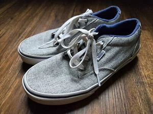 Vans Off The Wall graue Turnschuhe Jugend Größe 6 Unisex Kinder - Bild 1 von 5