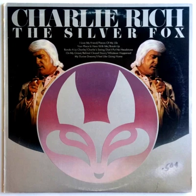 CHARLIE RICH - The Silver Fox - Vinyl LP Record 1974 Epic  PE 33250 COUNTRY - Image 1 of 4