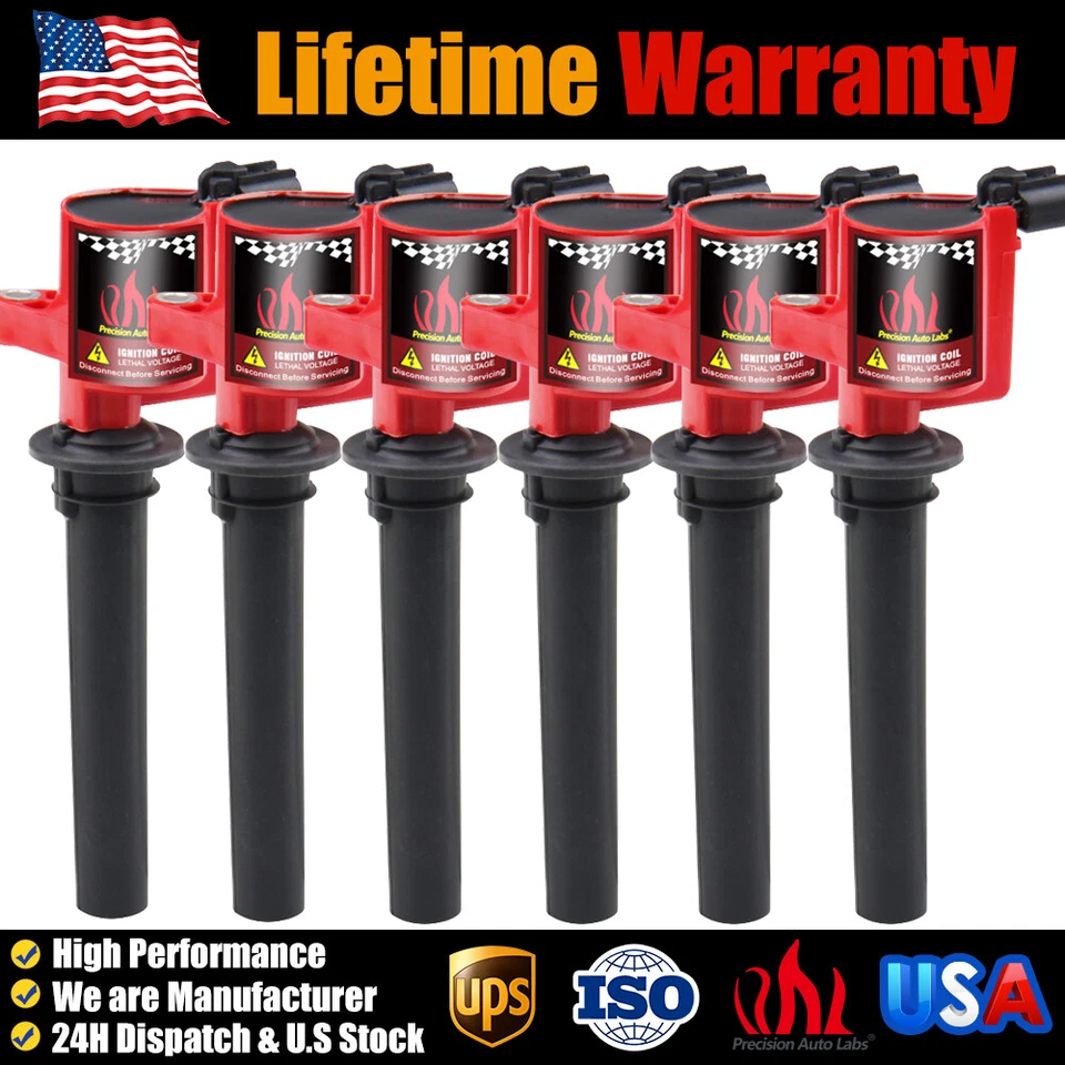 Bobina de encendido para 01-08 Ford Escape Mazda Tribute Mercury 3,0 L V6 FD502 DG500 Foto 1 de 4