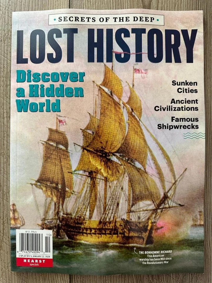 2023 LOST HISTORY Discover A Hidden World SECRETS OF DEEP SPECIAL EDITION Sunken Foto 1 de 1