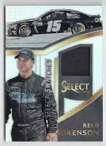 2017 Panini Select Swatches Prizm Reed Sorenson Firesuit #RS