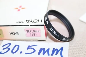 NEW Vtg HOYA 30.5mm SKY 1B FILTER Japan 30.5mm Skylight 1B Filter-Mint No Flaws - Picture 1 of 10