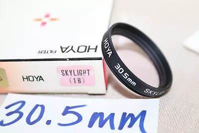 NEW Vtg HOYA 30.5mm SKY 1B FILTER Japan 30.5mm Skylight 1B Filter-Mint No Flaws - Image 1 of 4