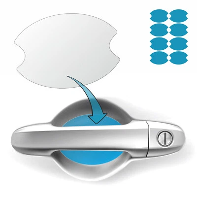 Universal LACKSCHUTZFOLIE für Auto Griffmulden Türgriff Schutzfolie 8er 90x65mm - Bild 1 von 4