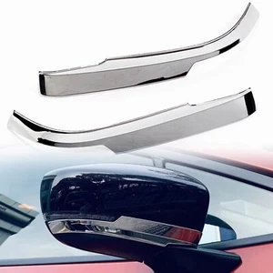 Para Subaru Crosstrek 2024-2025 acero cromado tira de protección espejo retrovisor - Imagen 1 de 6