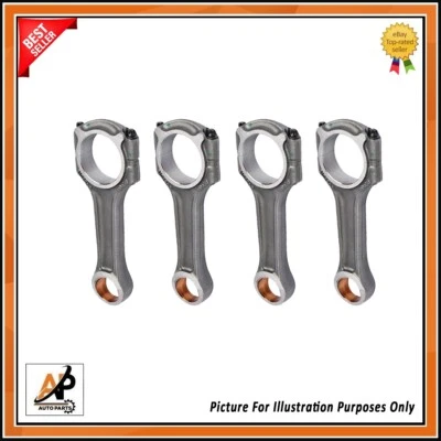 Pour Om 611 Moteur Grande Extrémité Bielle 4 Pièce Set 6460300020 - Image 1 of 2