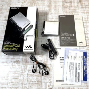 Sony MZ-RH1 S Hi-MD Walkman Silver MiniDisc/MP3 Digital Music Player Linear PCM - Picture 1 of 13